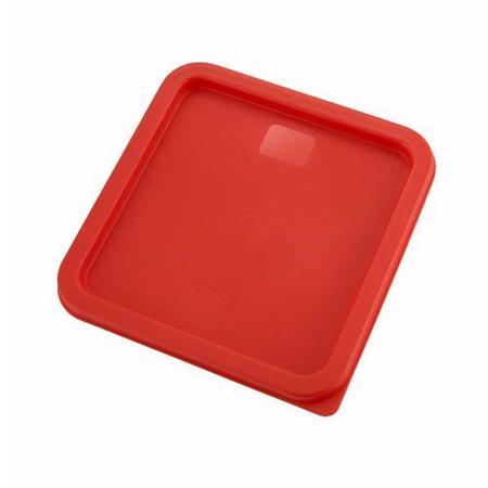 WINCO 6 and 8 qt Red Cover PECC-68